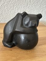 Zent Bär, Schweiz,  Skulptur Gusseisen, Mid Century