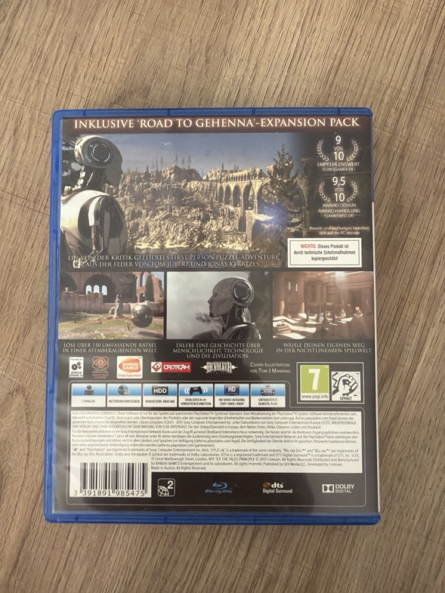 Giochi: The Talos Principle - Deluxe Edition Ps4 – Usato da Hagendorn venduto da masterchieff 1