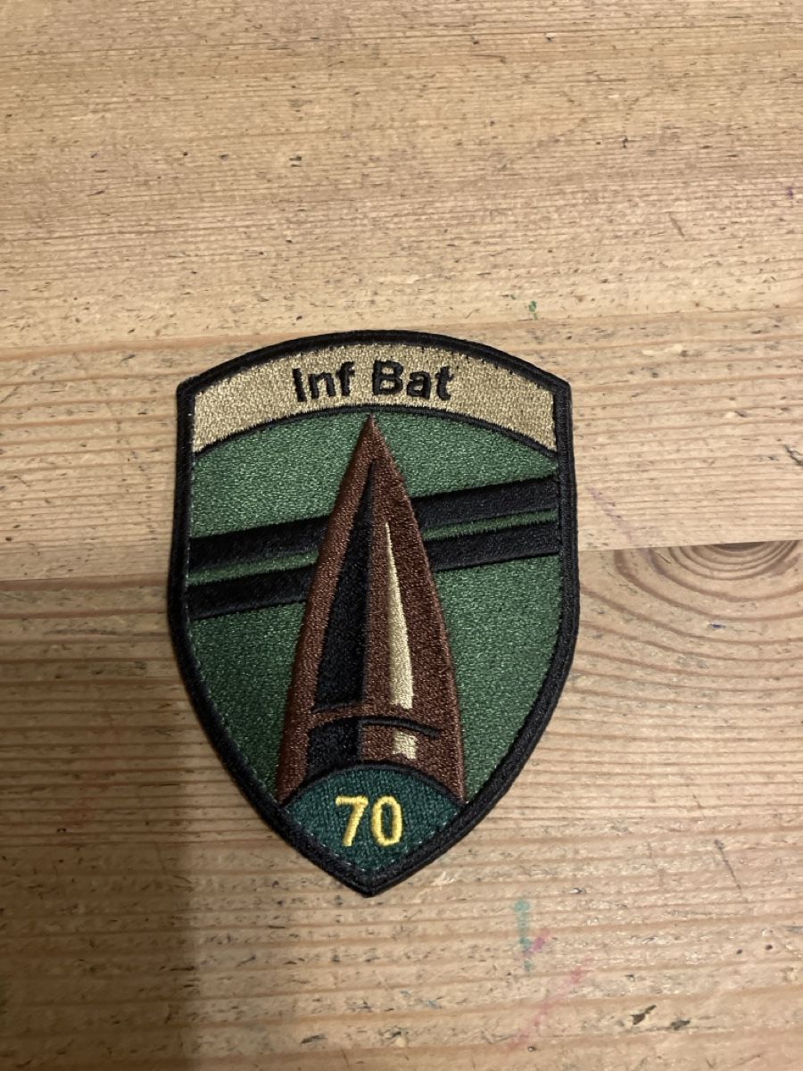 Schweizer Armee Placchette & Badge: Badge Inf Bat 70 – Nuovo (secondo la descrizione) da Maienfeld venduto da schpiss