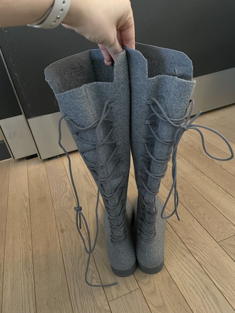 Scarpe da donna: Vivaia gray boots – Nuovo e nell'imballaggio originale da Zürich venduto da ayl_5wmh 4