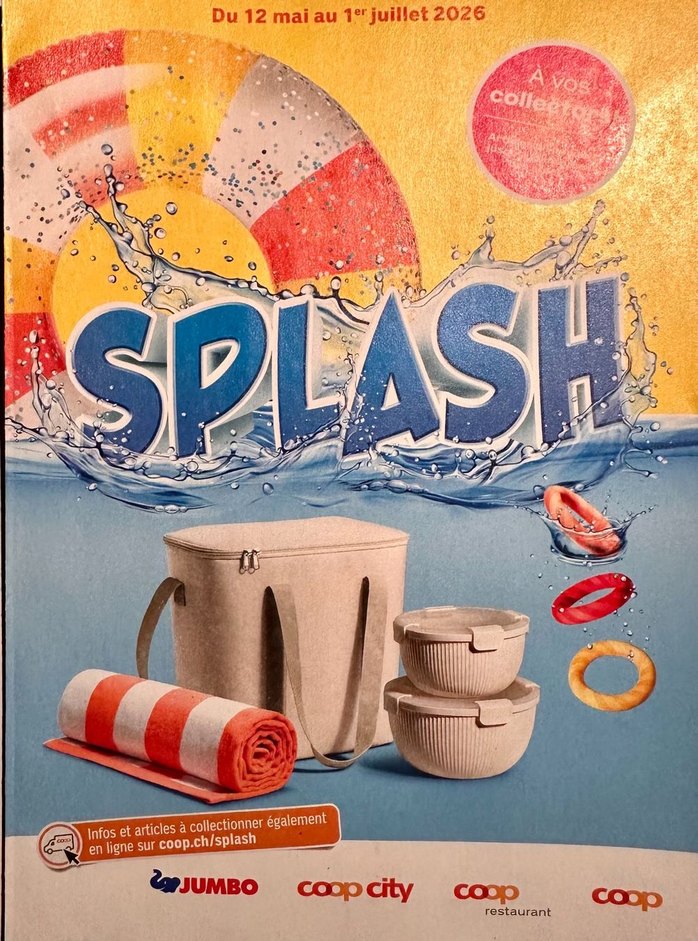 Coop Raccolte di bollini & punti: Coop Marken SPLASH ab CHF 1.- – Nuovo (secondo la descrizione) da Gurmels venduto da Aramis015