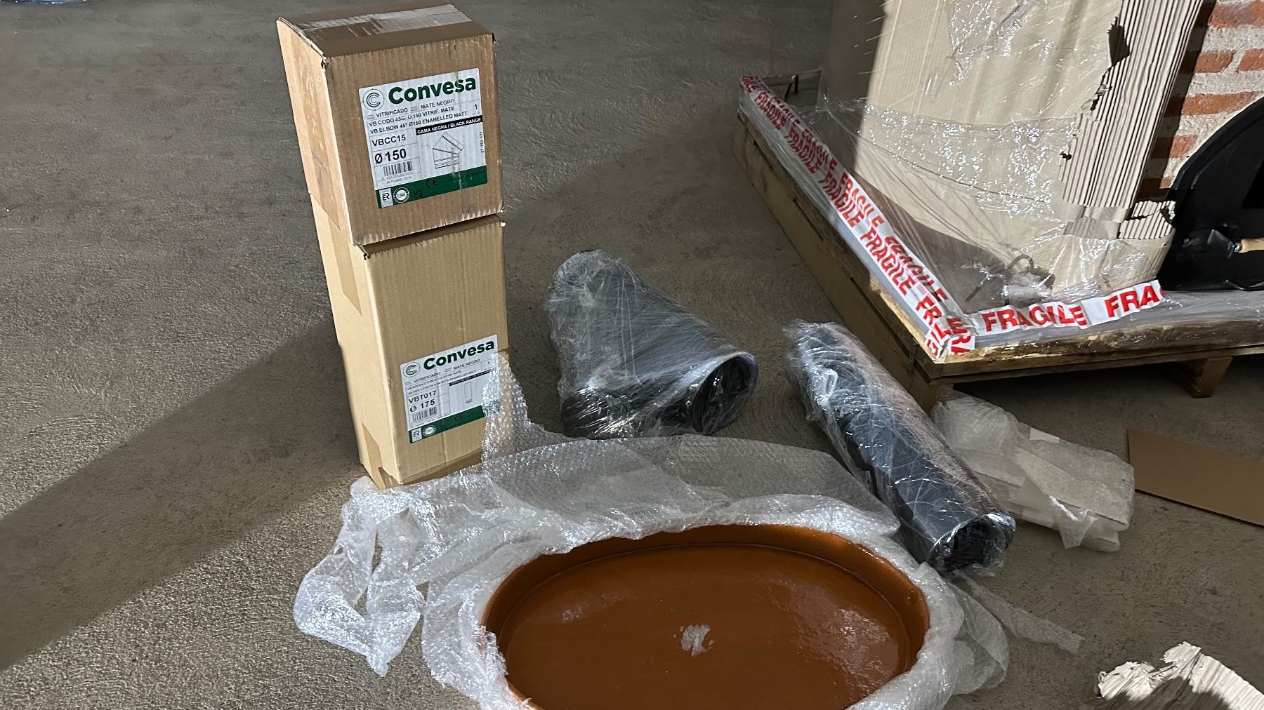 Cucine complete: Holzbackofen mit 2 Brennkammern – Nuovo e nell'imballaggio originale da Appenzell venduto da Karumba1 2