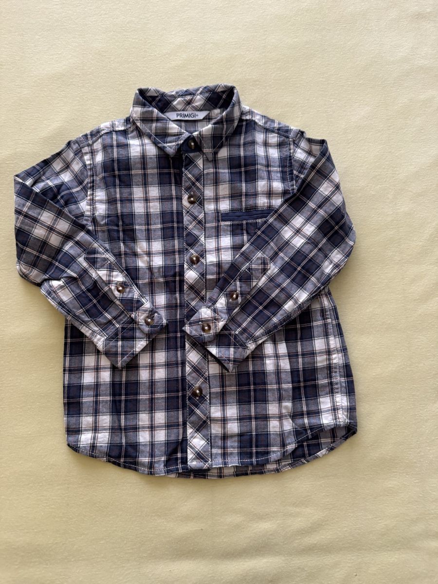 Ensembles coordonnés: Primigi Set Hemd und Pullover dunkelblau Grösse 116 – Neuf (Voir description) à Oberengstringen par lor_8y27 2