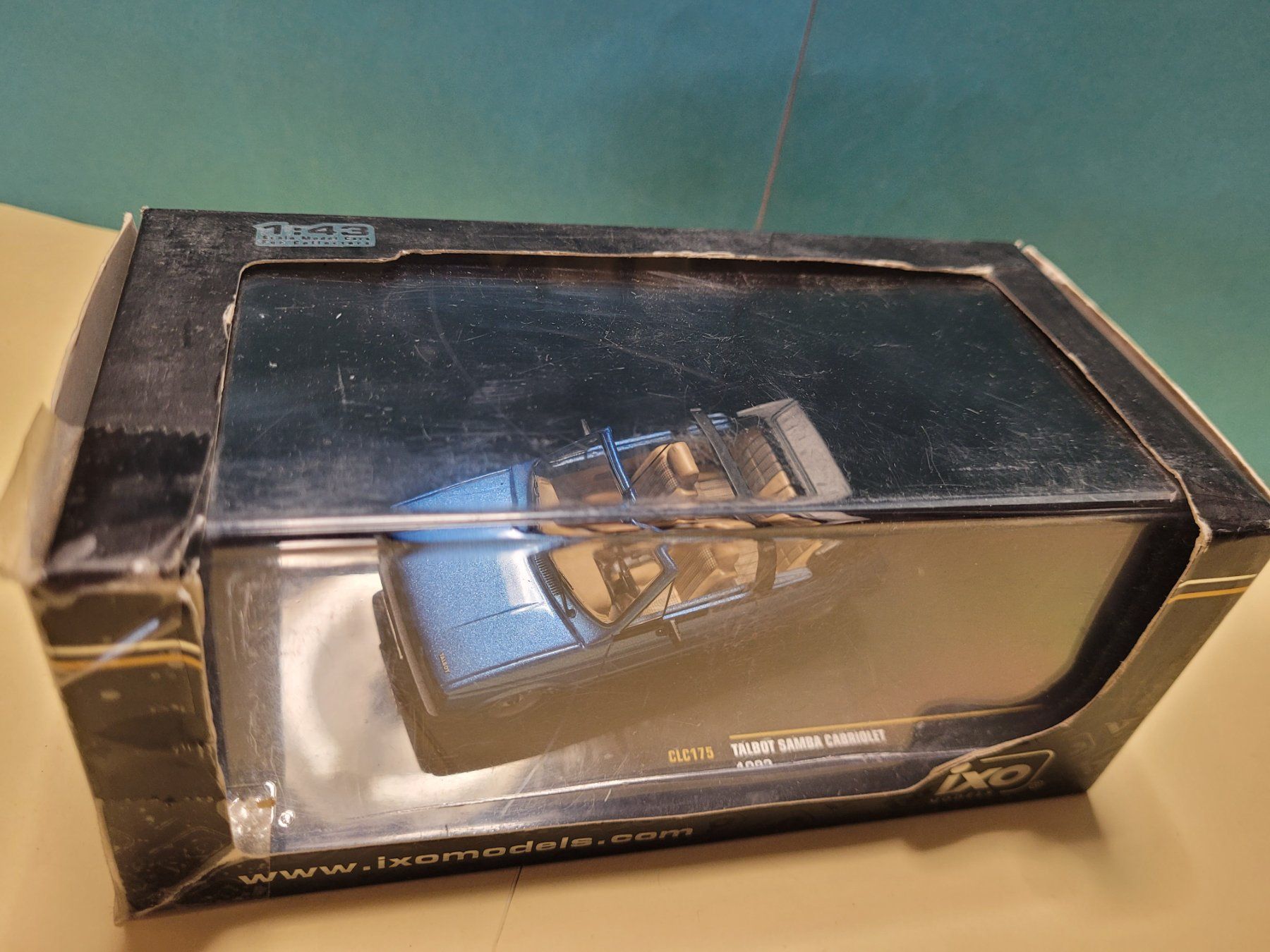Simca Modellautos: Talbot Samba cabriolet 1983 bleue  IXO 1:43 – Neu und originalverpackt aus Domdidier von Bimbo57 2