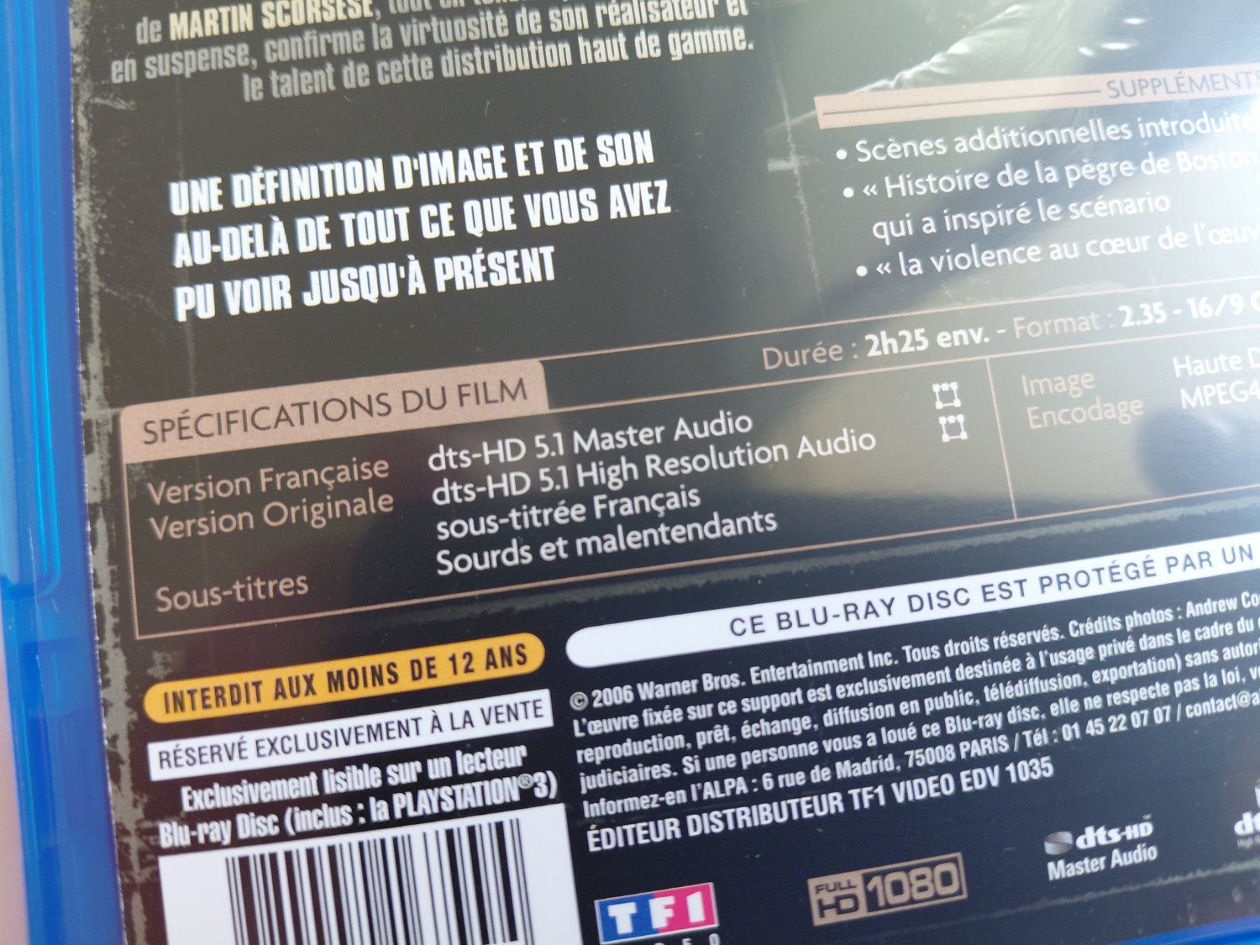 Tous les DVDs: Les infiltrés – D'occasion à Denges par Hellboy10 2