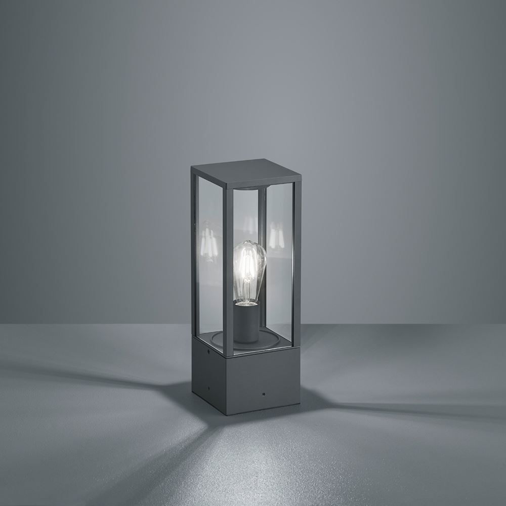 Lampade: Aussen Stehleuchte, Glasvitrine, IP44 – Nuovo (secondo la descrizione) da Kreuzlingen venduto da Smart-Light