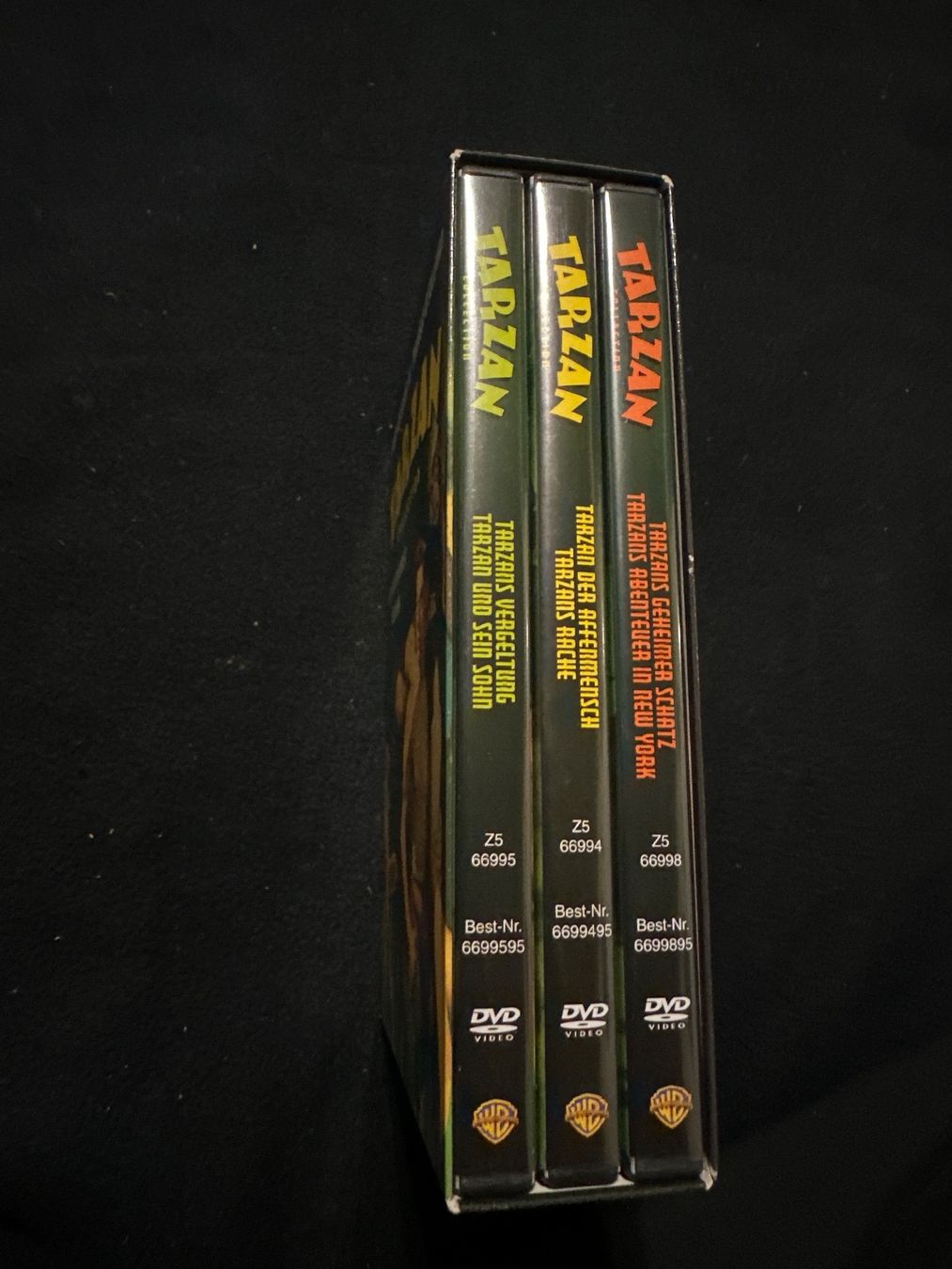 Alle DVDs: Tarzan Collection,6 filme Box im Schuber DVD – Gebraucht aus Benken ZH von Audi-erich 1