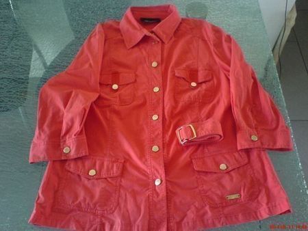 schöne elena miro rote Jacke Gr. 44