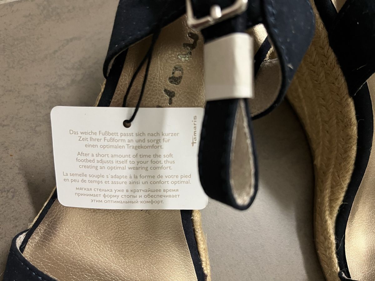 Tamaris Scarpe da donna: Tamaris NEU Soft Sandalen Schuhe 36 – Nuovo e nell'imballaggio originale da Zürich venduto da Gabi_78 4
