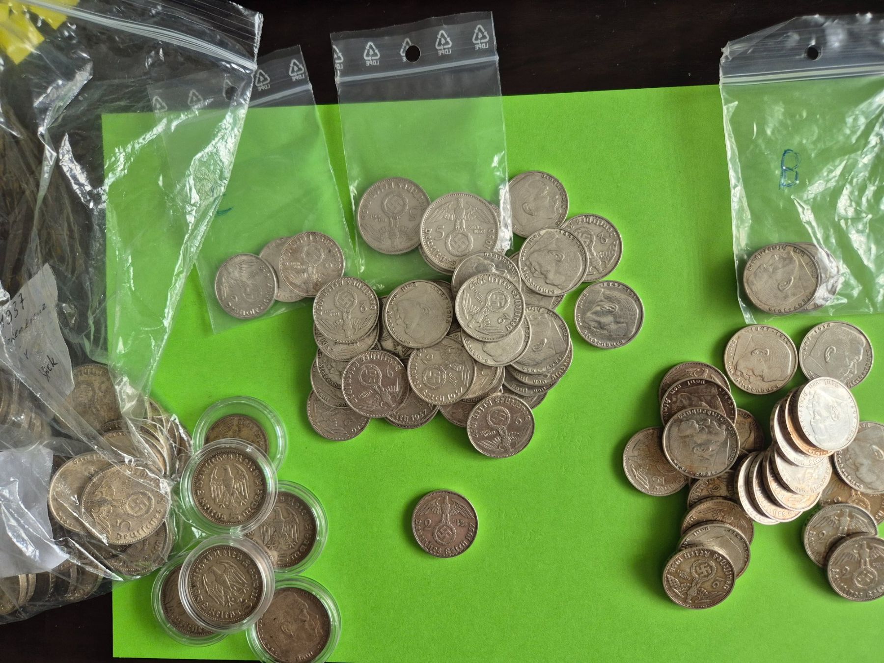 Tutti le monete: 2 Deutsche Reichsmark 1937 - Silber – Usato da Jona venduto da gnaumann1900 4