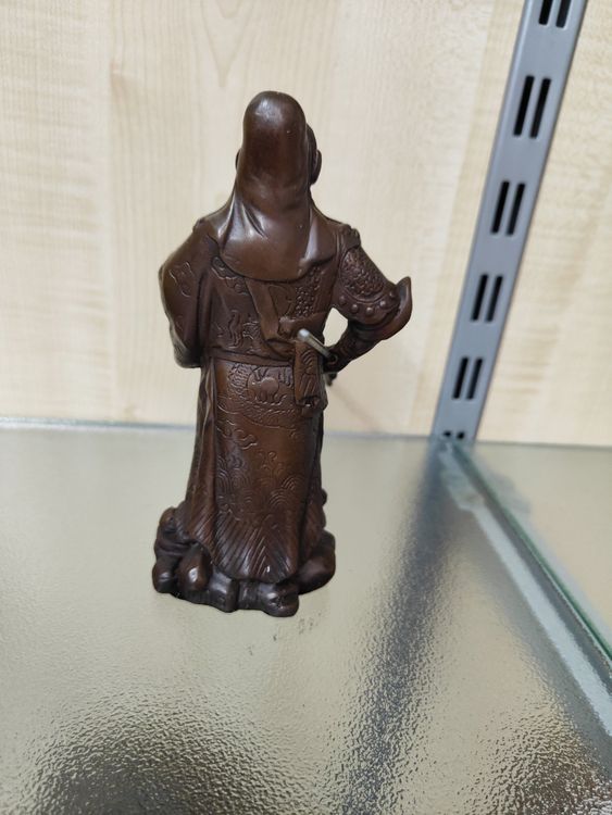 ASIATISCHER GENERAL GUAN YU BRONZEFIGUR SIGN MILO | Kaufen auf Ricardo