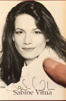Sabine Vitua Autogramm signiert Foto 10x15cm