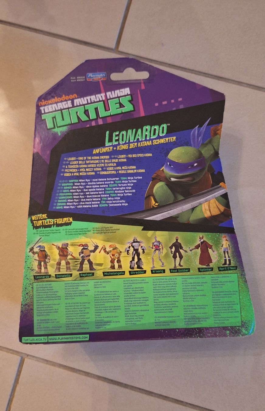 Figuren: Teenage Mutant Ninja Turtles - Leonardo – Neu und originalverpackt aus Richterswil von uscars 1