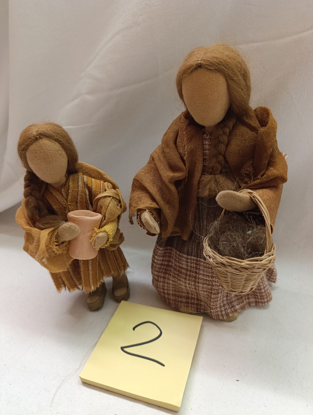 Statuette: Schwarzenberger Krippenfiguren 2 Mädchen  – Nuovo (secondo la descrizione) da Oberarth venduto da sil_9dfs 4
