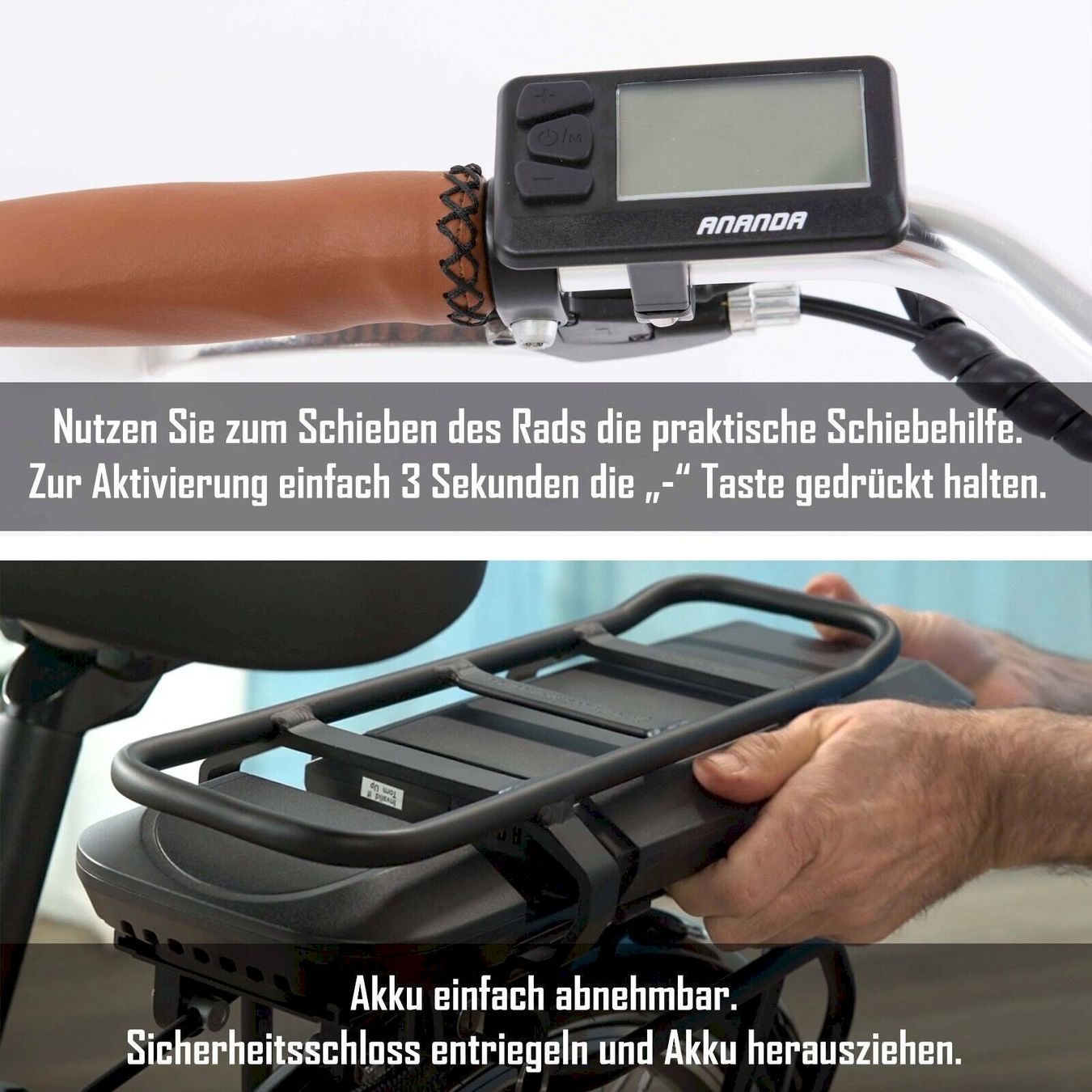 Velos: Telefunken E-Bike City RT540 creme – Neu und originalverpackt aus Bottighofen von zaap 7