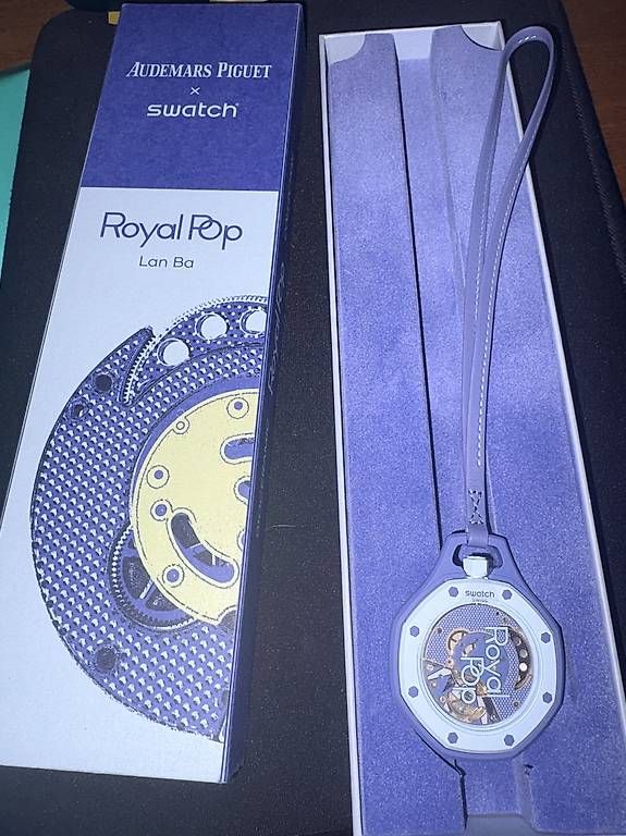 Orologi: Swatch x AP - Lan Ba - Royal Pop  – Nuovo e nell'imballaggio originale da Carouge GE venduto da mvi_8xfx 1