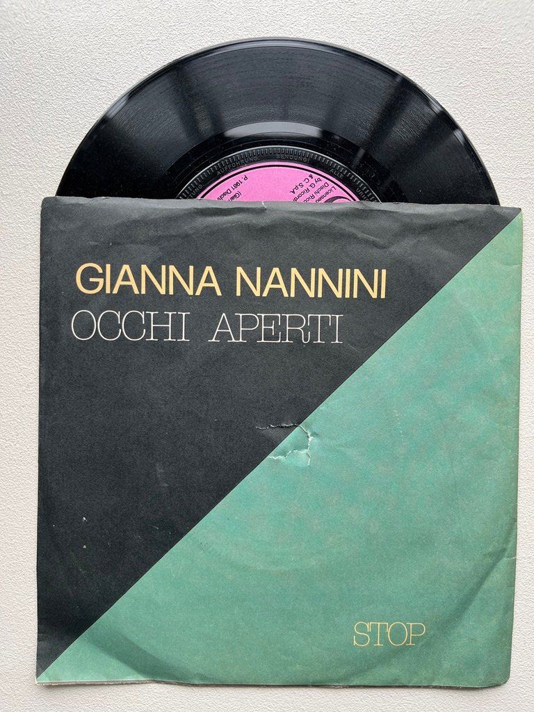Dischi in vinile: Single Gianna Nannini 1981 – Usato da Zürich venduto da schweinsbraten