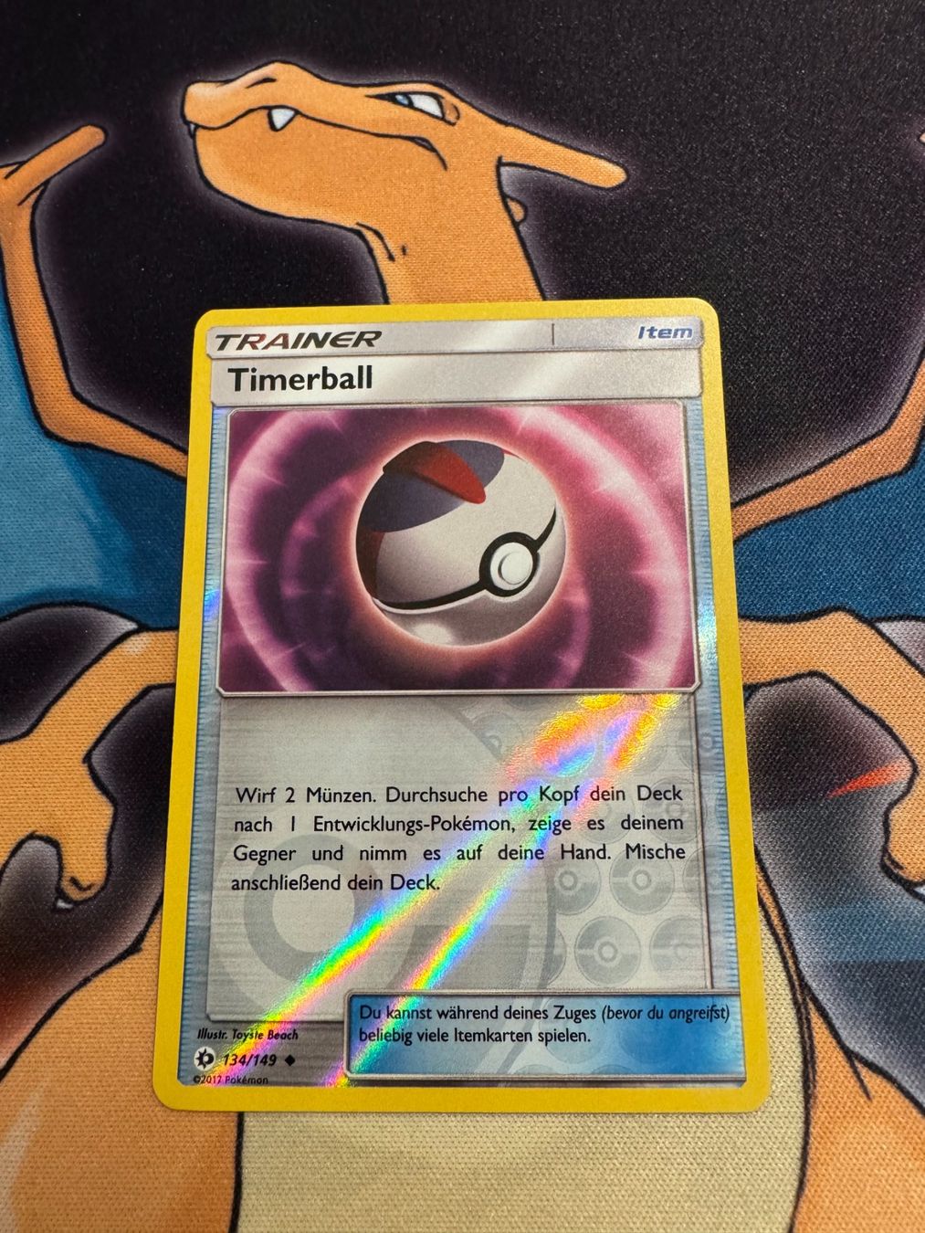 Pokémon Carte collezionabili: Timerball (SUM 134) - Reverse Holo - Sonne & Mond – Nuovo (secondo la descrizione) da Bülach venduto da Pfrenzel