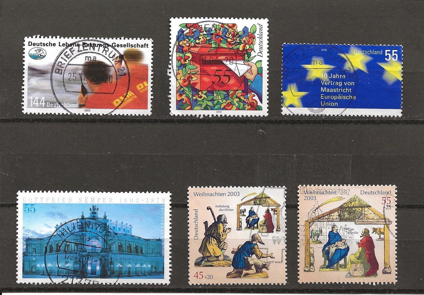 Tutti i francobolli: Briefmarken Deutschland  2003 – Usato da Susten venduto da lmf_98wh 6