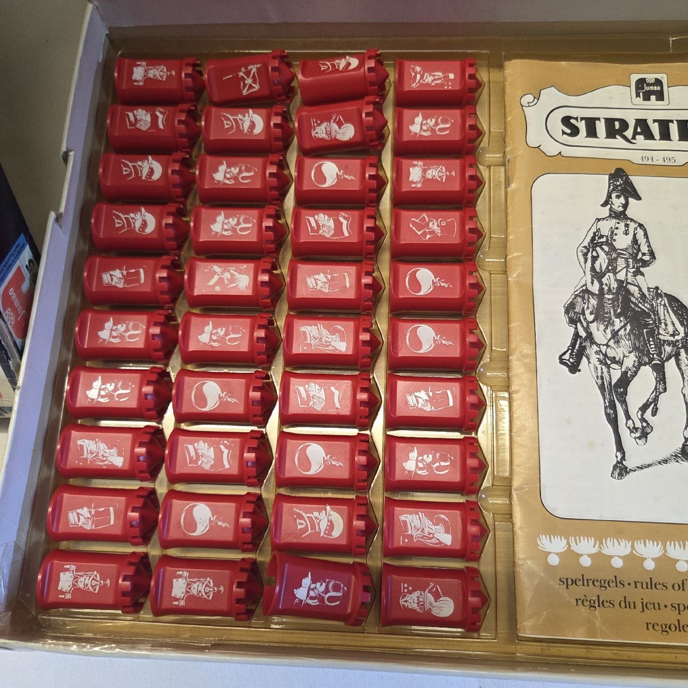 Jumbo Giochi: Stratego Brettspiel Jumbo Klassiker – Usato da Stans venduto da Ducati16 4