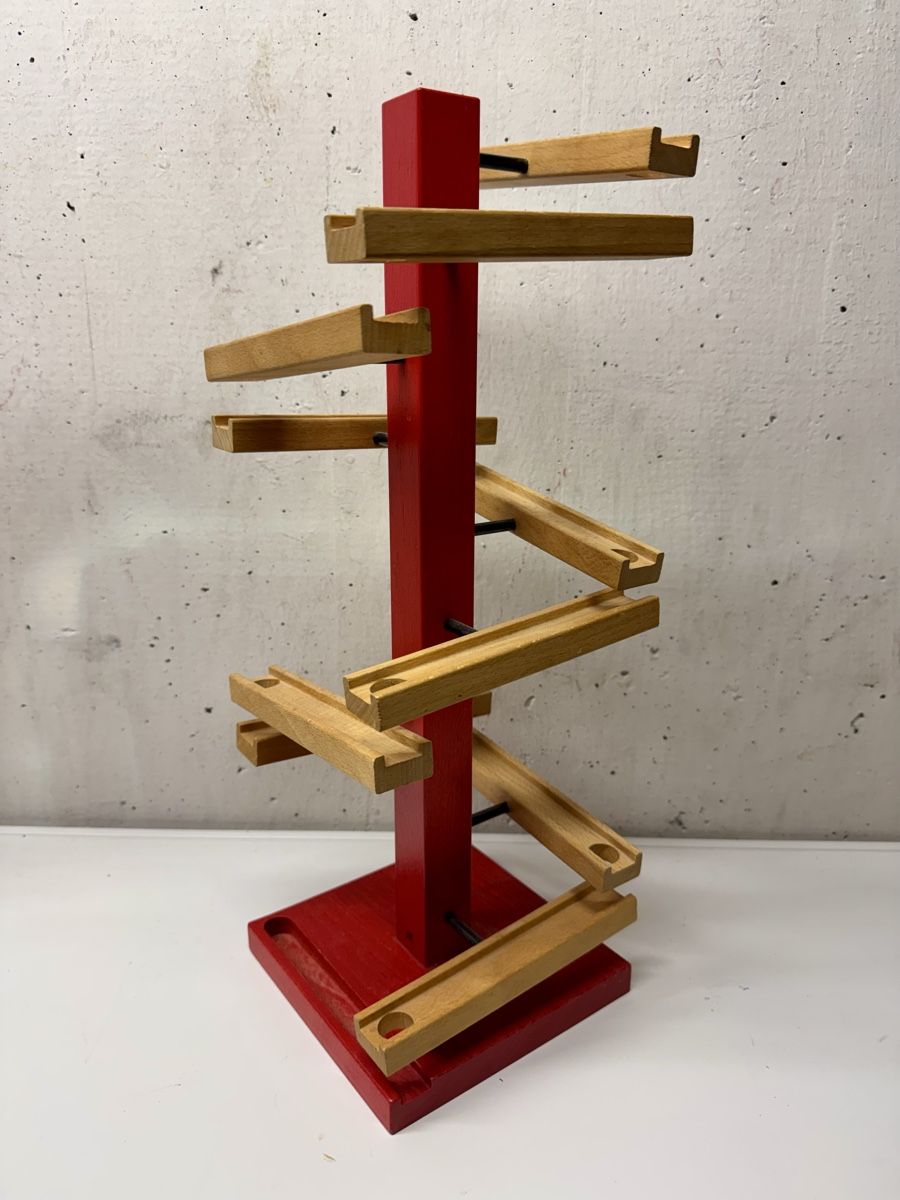 Naef Giocattoli: Naef Kugelbahn Nr 9920 Hanspeter Lüthi – Usato da Basel venduto da good_forms 2
