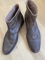 John Varvatos Herren Halbschuhe Gr. 46–47/US 13 Braun Leder