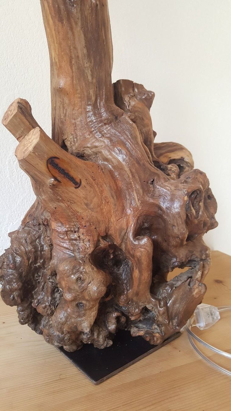 Lampade: Stehlampe Weidenwurzel Lampe – Nuovo e nell'imballaggio originale da Domat-ems venduto da Gr8wood 6
