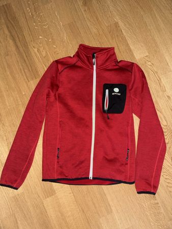 46 Nord Jacke/Pulli mit Fleecefutter, XS, Dunkelrot