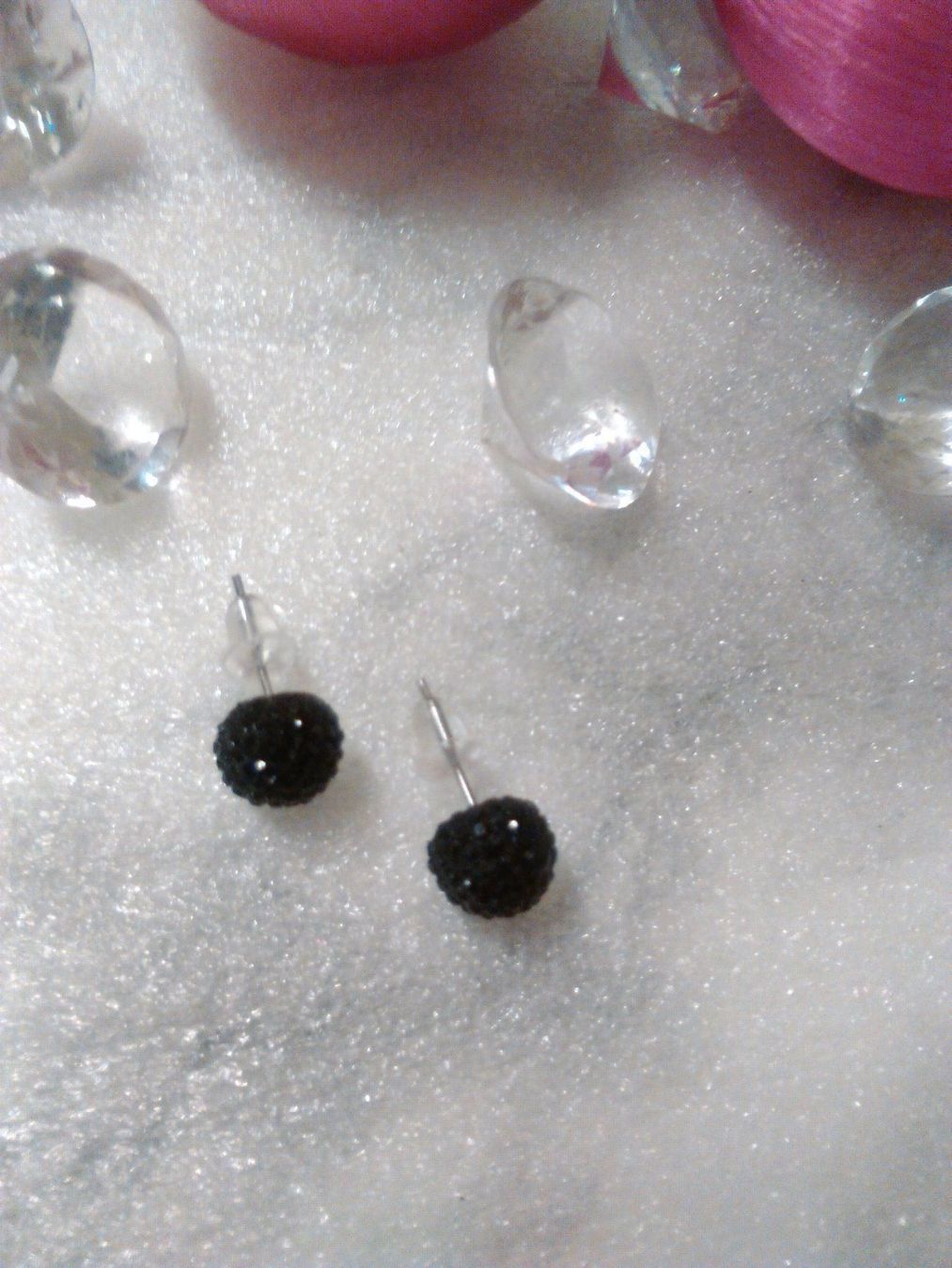 Boucles d'oreille: ohrringe mit echt kristall,schwarz – Neuf (Voir description) à Basel par bijoutrie_4 5