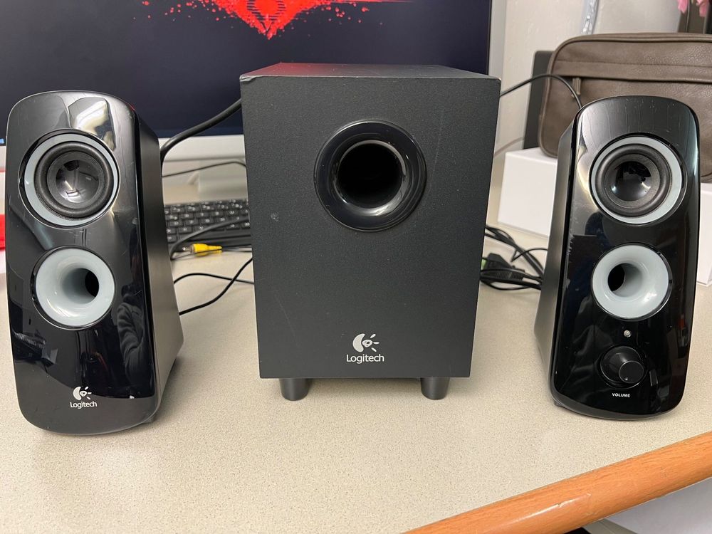 Logitech Speaker System Z323 Lautspreche (Gebraucht) in Glattfelden für ...