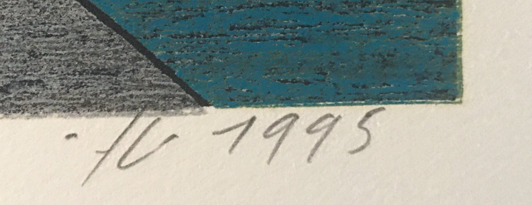 Xilografie: Franz Eggenschwiler    "Helmkleinod"     Farbholzschnitt – Usato da Nennigkofen venduto da juhit 4