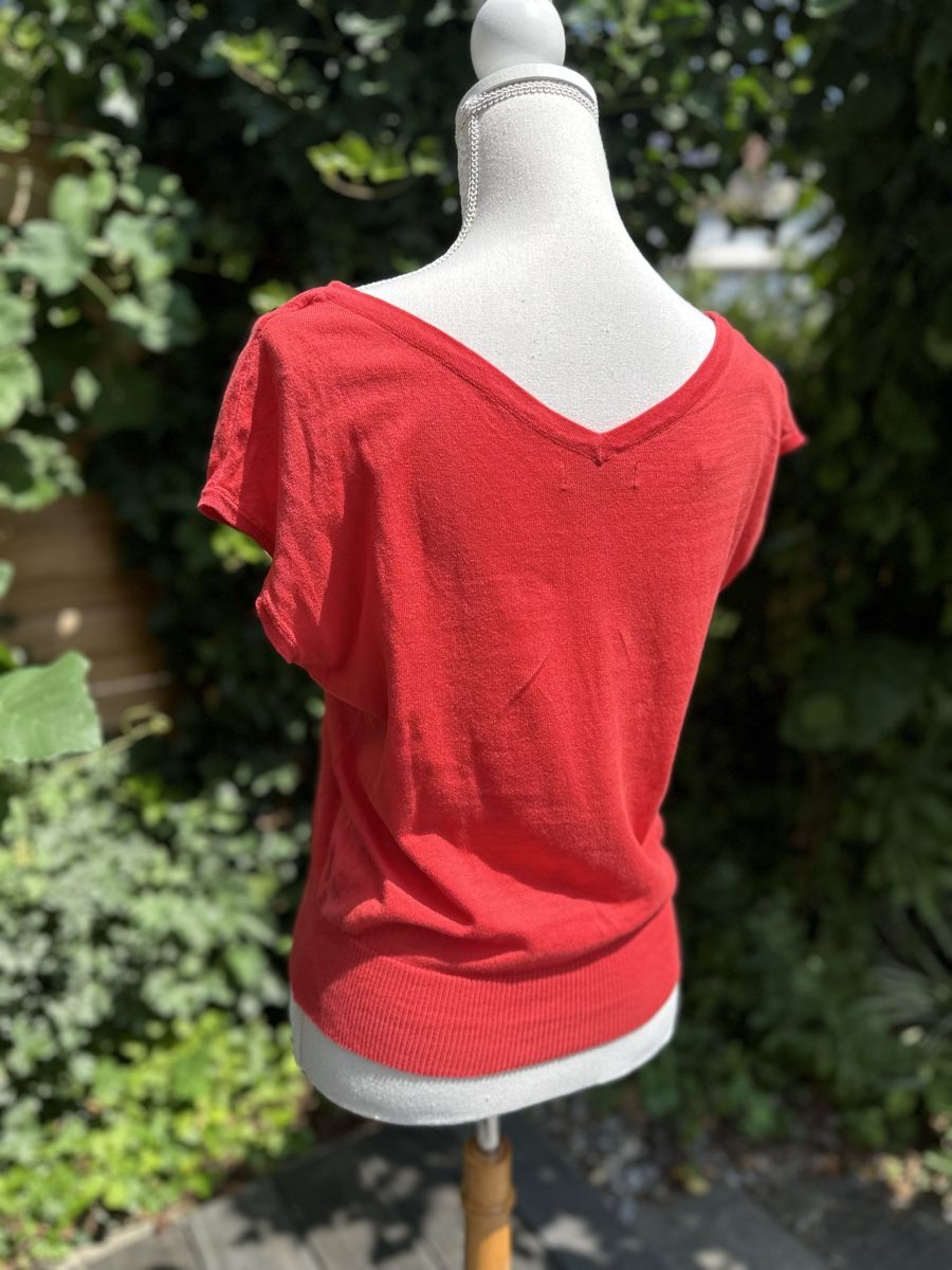 King Louie Tops: KING LOUIE PULLOVER / TOP Gr. L Rot / Koralle – D'occasion à Baar par AlicjasWunderland 1