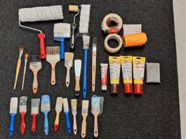 Maler- Pinsel Set