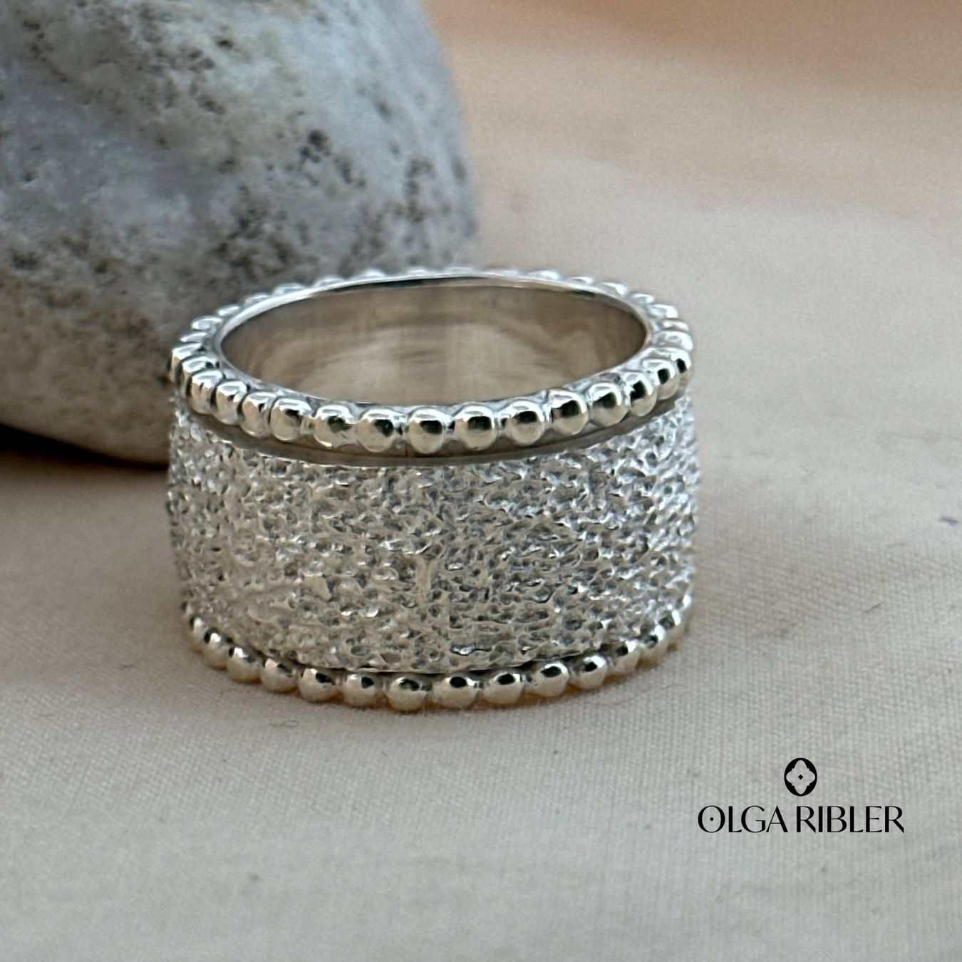 Olga Ribler Ringe: Statement Drehring Silber Ring 925 Grösse 51 – Neu (gemäss Beschreibung) aus Luzern von Schmuckoutlet 2