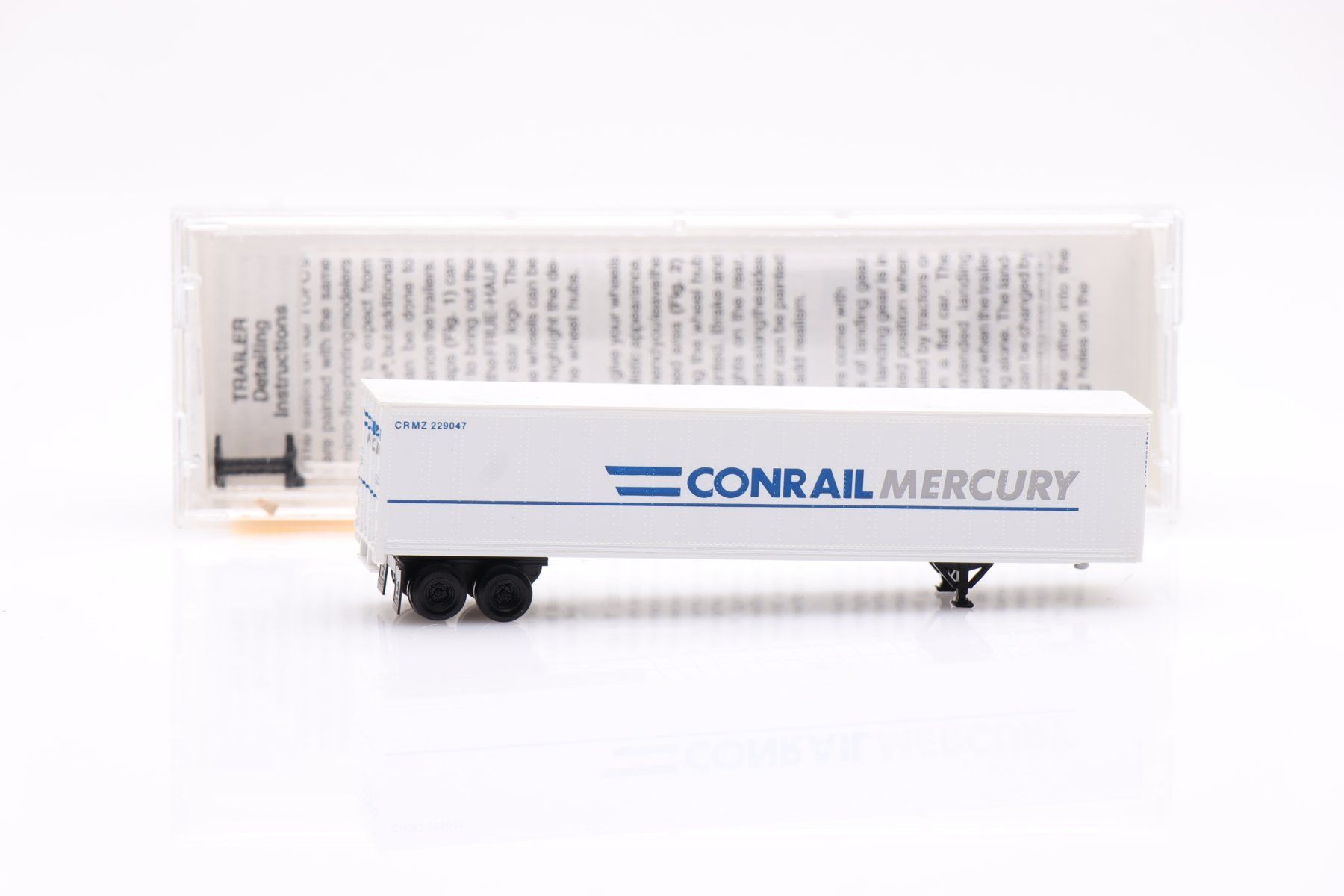 Modellini di ferrovie: Micro Trains 68040 Conrail Can Trailer, Spur N – Usato da Ried (Muotathal) venduto da Modellbahn.swiss 1