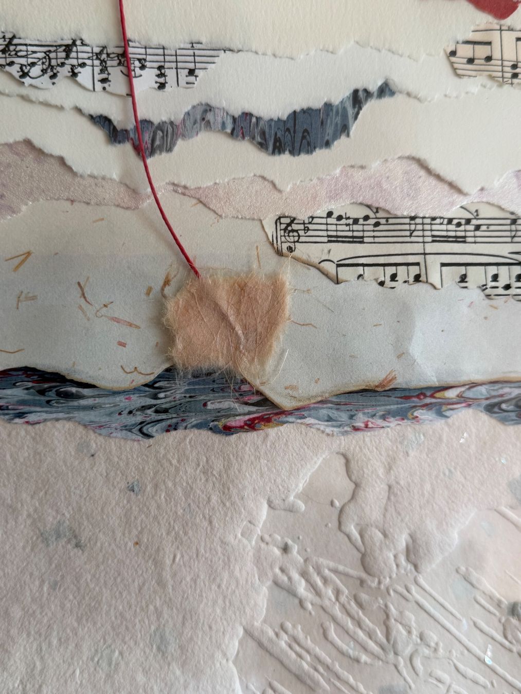 Gemälde: RICARDO BENAIM Mixed-Media-Kunstcollage – Gebraucht aus Basel von PAUL_ART 3