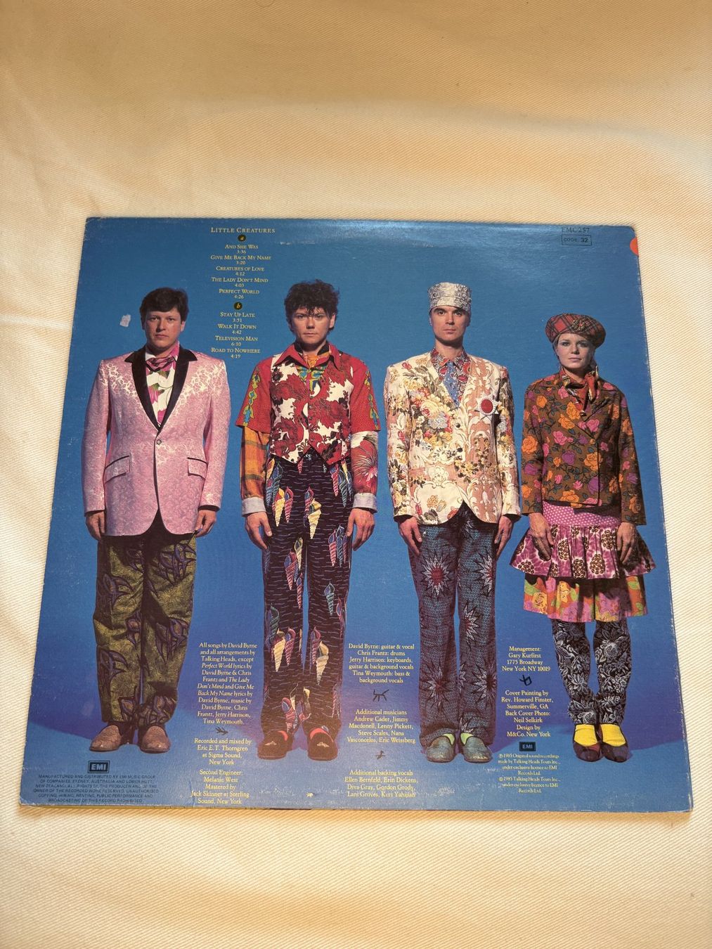 Dischi in vinile: Talking Heads - Little Creatures Vinyl LP – Usato da Effretikon venduto da ChrisLamberger 1