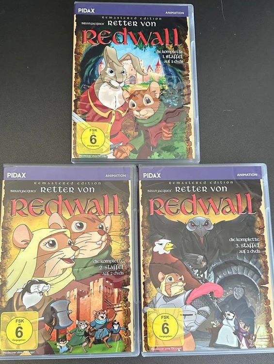 Retter von Redwall Staffel 1 bis 3 Komplette Serie Kaufen auf Ricardo