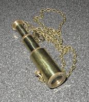 Steampunk Fernrohr Fernglas mit Kette