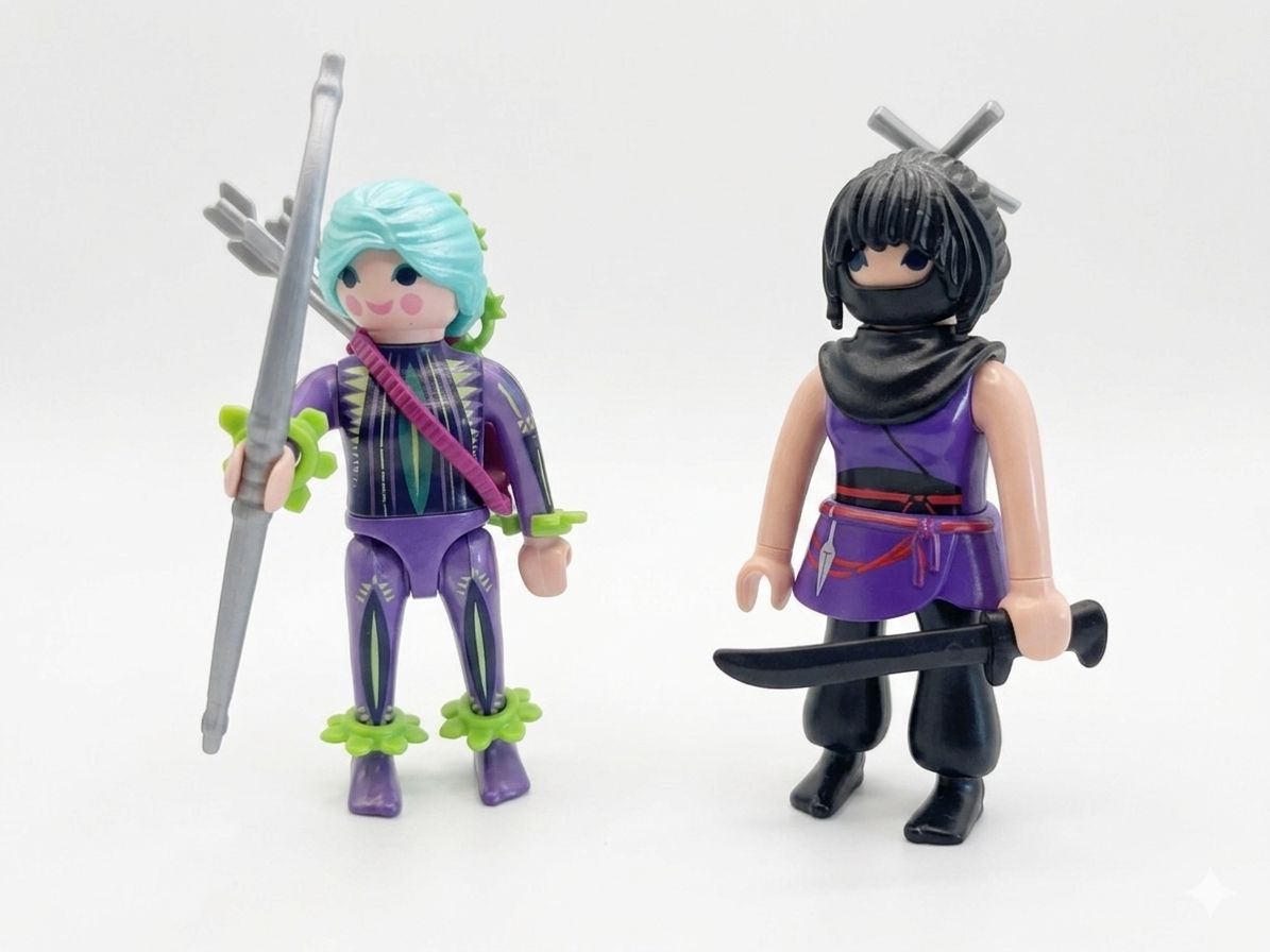 Playmobil Giocattoli: Playmobil, Ninja  – Usato da Gunzwil venduto da Zappelhans