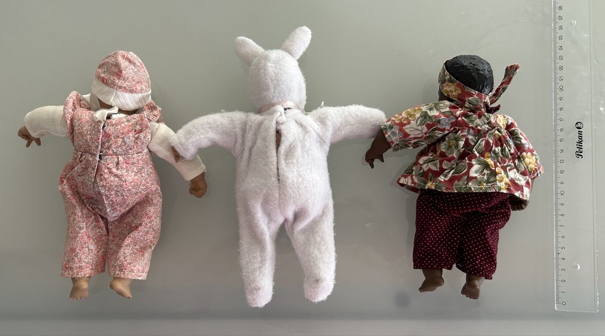 Heidi ott Bambole: 3 kleine original Heidi Ott Puppen – Usato da Küssnacht am Rigi venduto da caka80 1