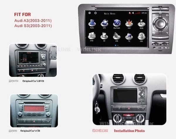 Lettore multimediale & Streamer: TOP AUDI A3 / S3 DVD GPS Navi System – Nuovo (secondo la descrizione) da Chur venduto da P0WER 1