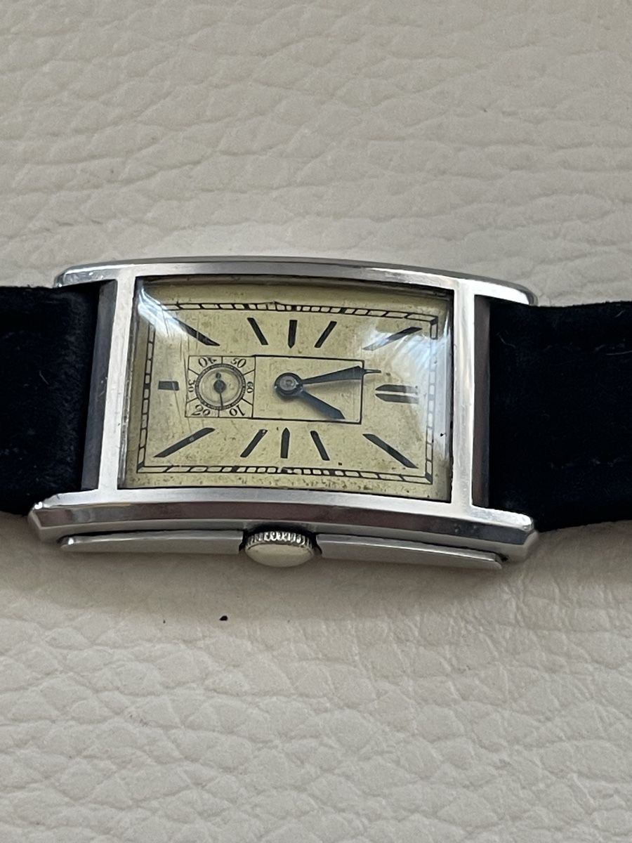 Orologi: Montre vintage Rectangulaire mécanique  – Usato da Posieux venduto da Angeles82 3