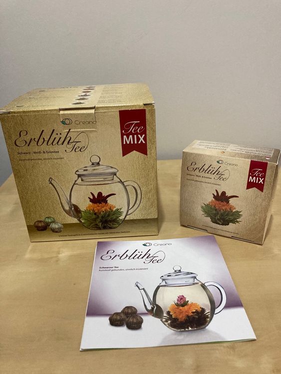 Erblüh Tee mit Teekanne Fabrikneu (Neu und originalverpackt) in Aadorf ...