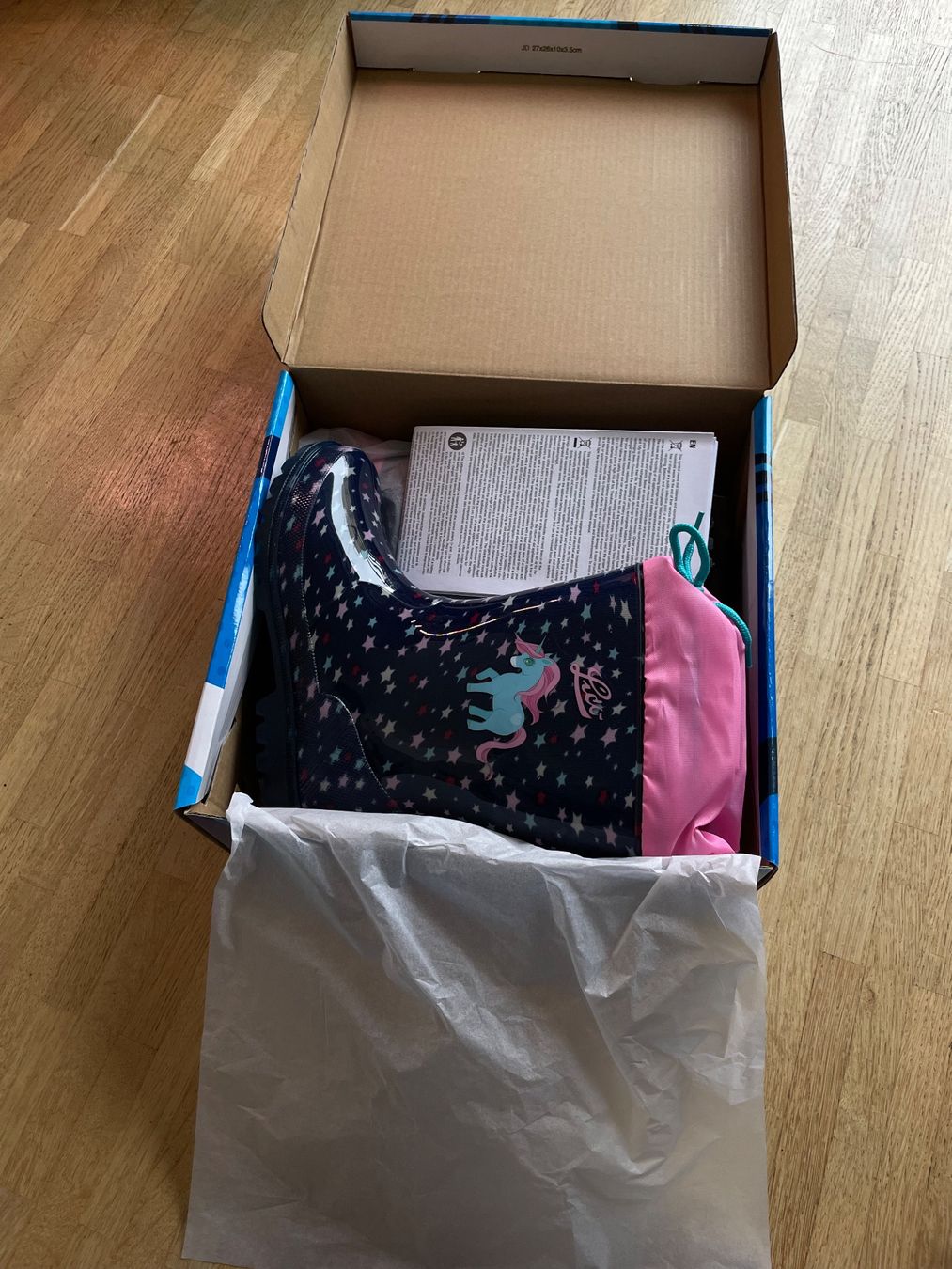 Scarpe per ragazze: NEU Kinder Gummistiefel mit Powerlight, Gr 31 – Nuovo e nell'imballaggio originale da Zürich venduto da KC123 5