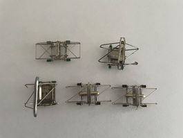 Stromabnehmer Spur HO 5 Stück.