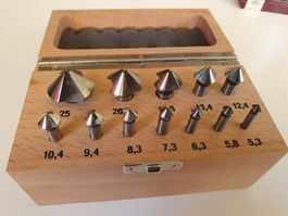 BECK Kegelsenker - Set 90 Grad DIN 335 HSS