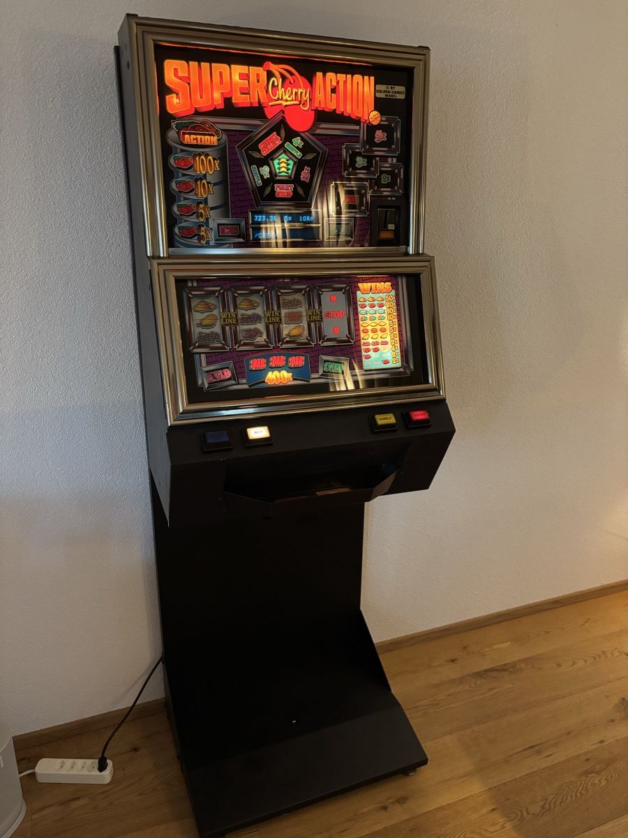 Spielautomaten: Super Cherry Action inkl. Standfuss – Gebraucht aus Schwarzenburg von Probo89 1