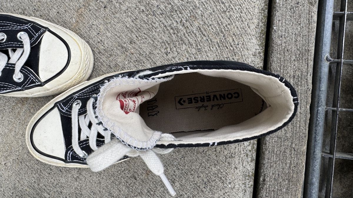Converse Chaussures hommes: Schwarze Converse Chucks – D'occasion à Speicherschwendi par sen_r6wk 3