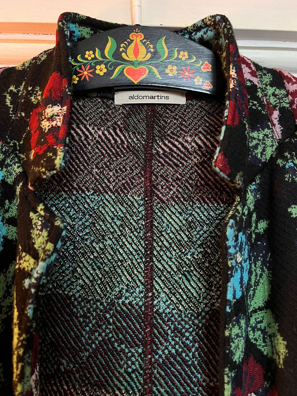 Aldo Martin's Giacche: Aldomartins Strickblazer Gr. 42 – Nuovo (secondo la descrizione) da Zürich venduto da Girasole232 4